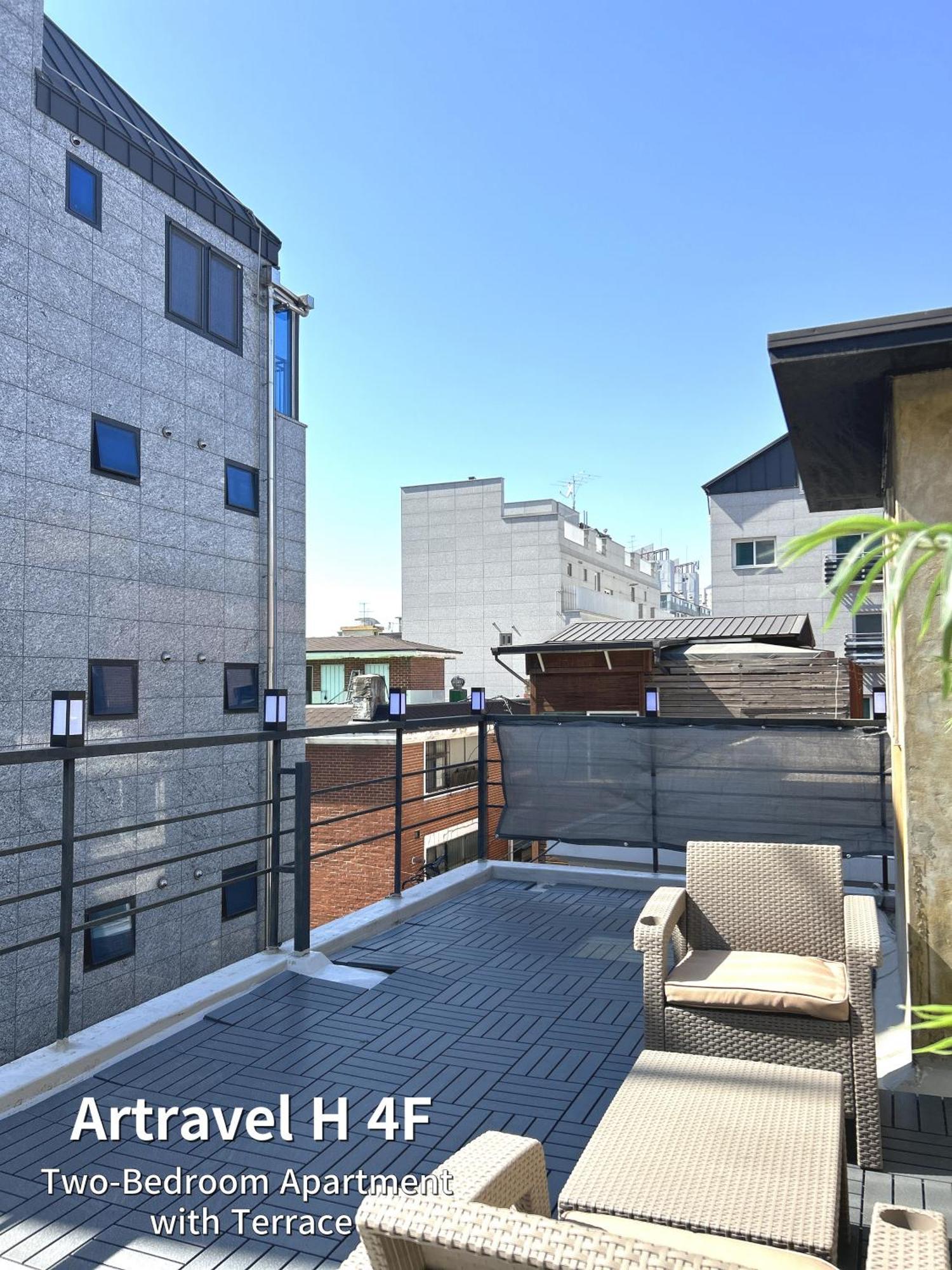 Апартаменты Artravel Hongdae Сеул Экстерьер фото